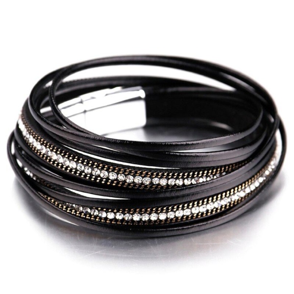 Женский кожаный браслет lan-2829