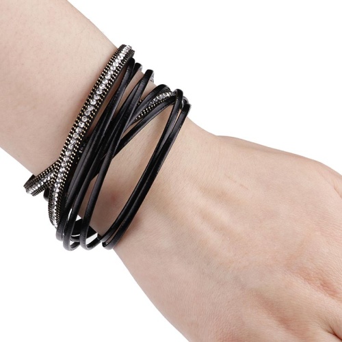 Женский кожаный браслет lan-2829