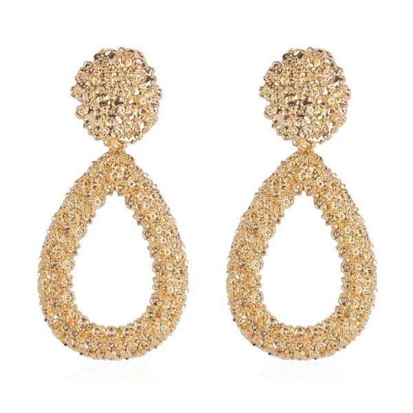 Сережки великі краплеподібні