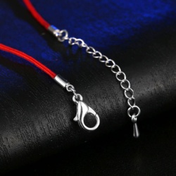 Браслет красная Нить с кристаллом