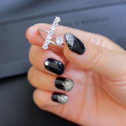 Кольцо Кристальная дорожка