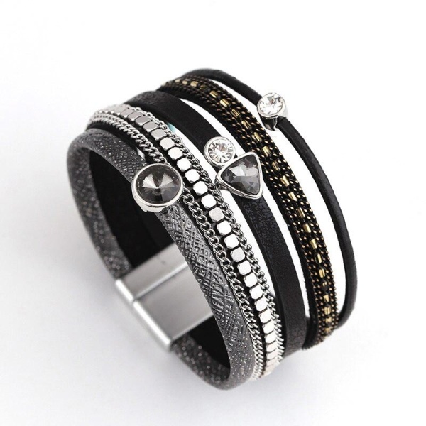 Женский кожаный браслет lan-2830