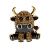 Брошь Бык. Символ 2021 Нового Года