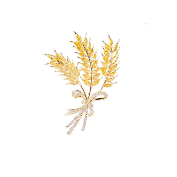 Брошка три колоски пшениці lan-2845