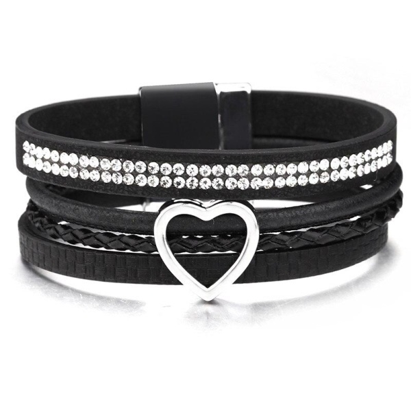 Жіночий шкіряний браслет lan-2834.