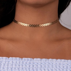 Чокер на шею цепочка Стрела
