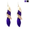 Серьги перья Feathers