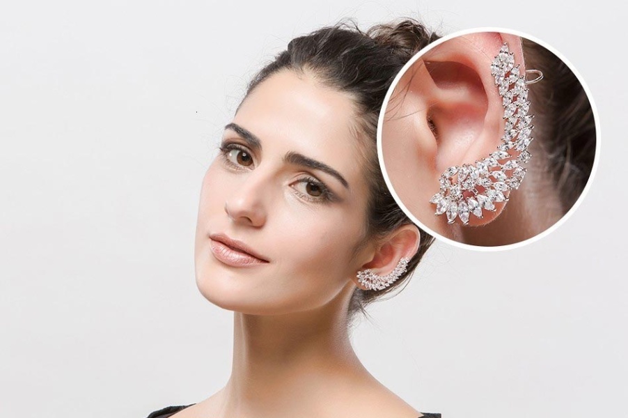 Сережки Каффи Крила lan-3084