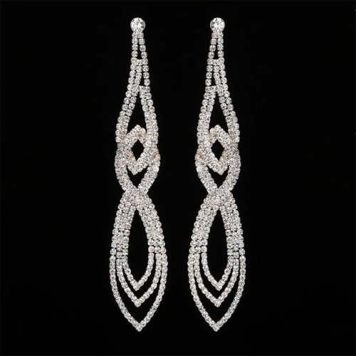 Вечерние серьги Каплевидные lan-3351