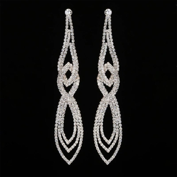 Вечерние серьги Каплевидные lan-3351