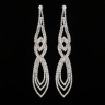 Вечерние серьги Каплевидные lan-3351