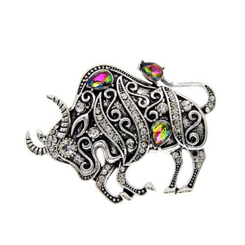 Брошь испанский Бык. Символ 2021 Нового Года