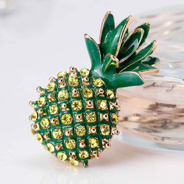 Брошь Ананас Шик