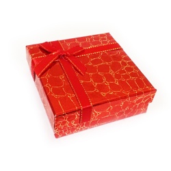 Подарочная коробка для украшений Змея (9/9/3 см)