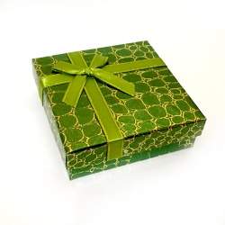 Подарочная коробка для украшений Змея (9/9/3 см)