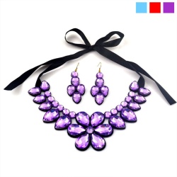 Набор украшений Блеск: колье, серьги