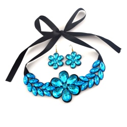 Набор украшений Блеск: колье, серьги