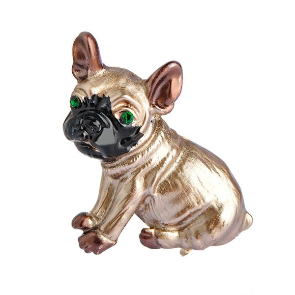 Брошь Французкий бульдог