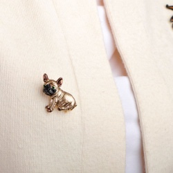 Брошь Французкий бульдог
