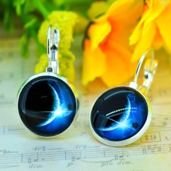 Серьги подвески Галактика