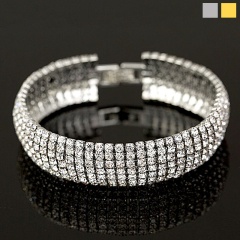 Браслет цепочка Кристальная усыпка