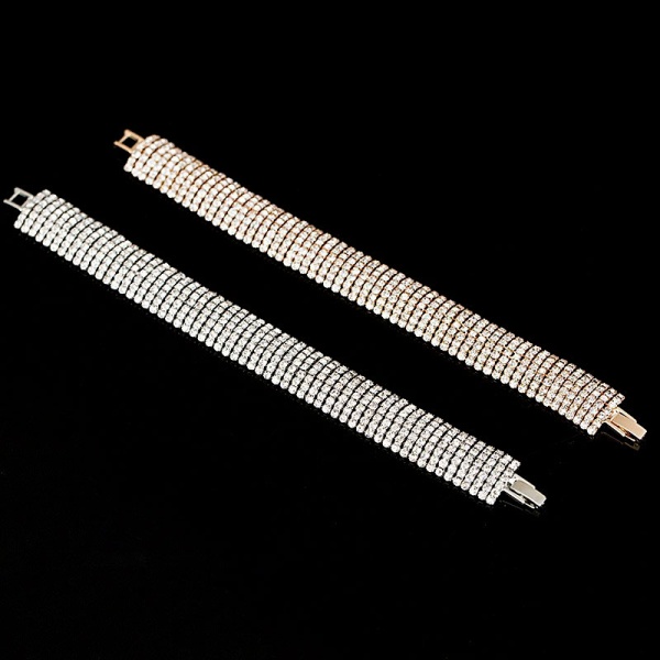 Браслет цепочка Кристальная усыпка