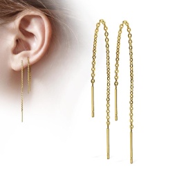 Сережки протяжки із сталі Spikes SE3369