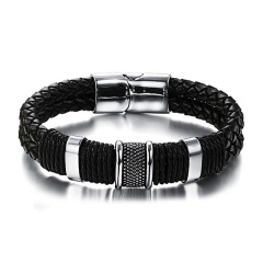 Кожаный браслет Джордан