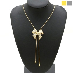 Кулон с цепочкой Бант