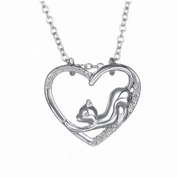 Кулон Кішечка у серці