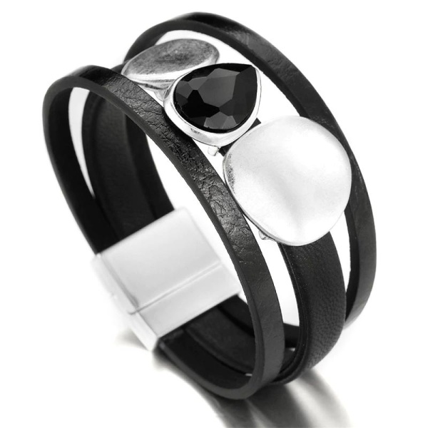 Женский кожаный браслет lan-2843