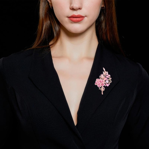 Элитная брошка Роскошная композиция lan-2952