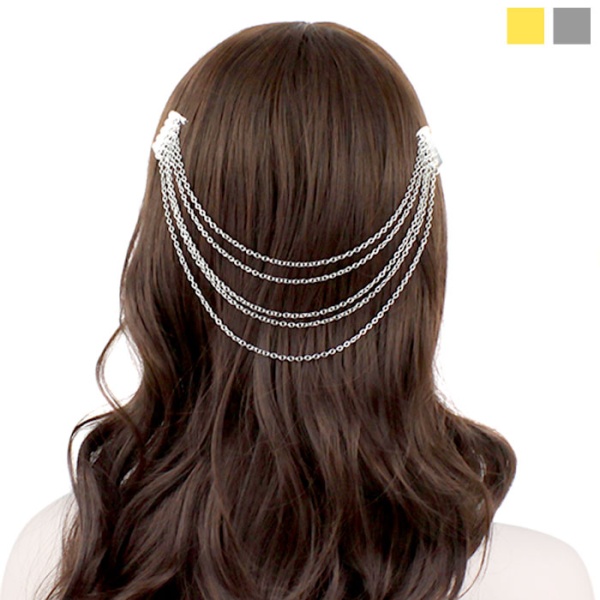 Гребешок для волос с цепочками Glory