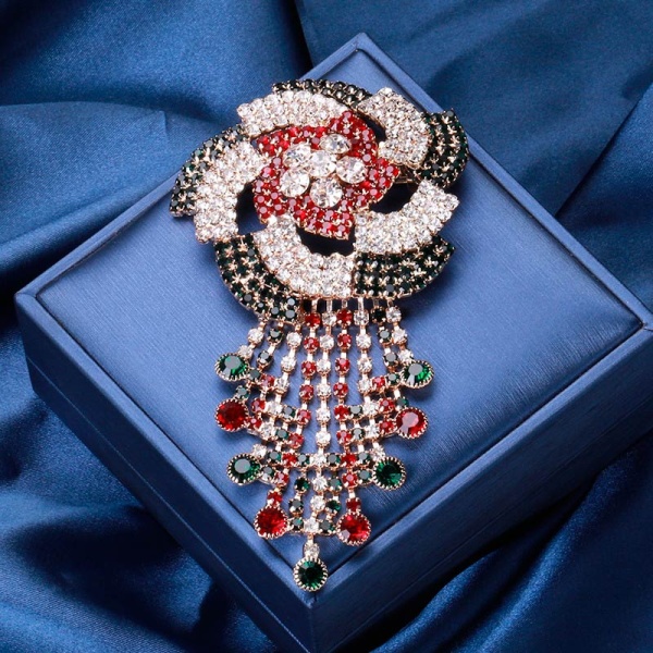 Брошка квітка Вітрячок водоспад lan-2854