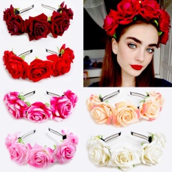 Обруч для волосся Троянди