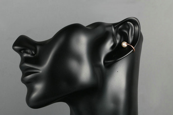 Кафф без прокола Жемчужинка (пара 2 шт)