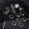 Кольца на фланги пальцев Retro Fashion (набор 13 штук)