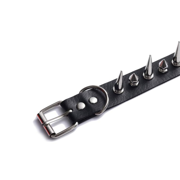 Шкіряний чокер із шипами Мікс