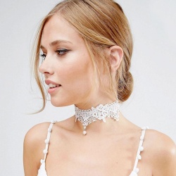 Чокер кружевной lan-1705