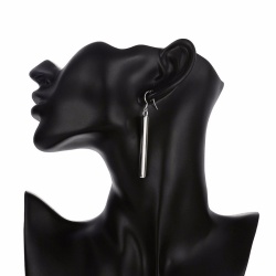 Набор украшений Стиль посеребренный: кулон, серьги