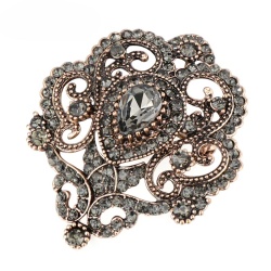 Брошь с камнями lan-3096