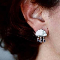 Сережки гвоздики Тучки