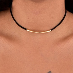 Замшевый чокер Neck lan-2025