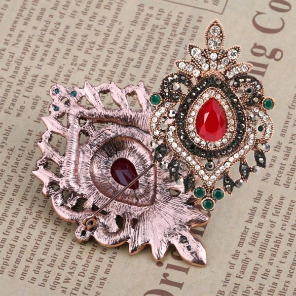 Брошь в турецком стиле lan-3097