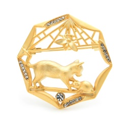 Брошка Кішки-мишки