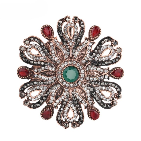 Брошь в турецком стиле lan-3098