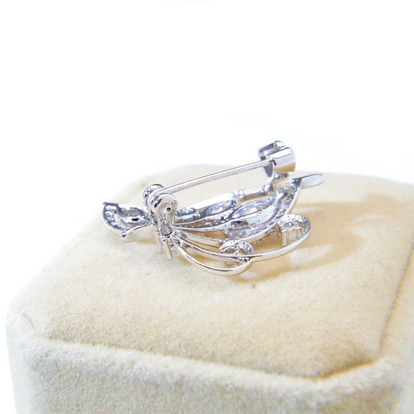 Брошь бабочка Кристалл