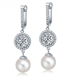 Серьги с жемчугом Версаль