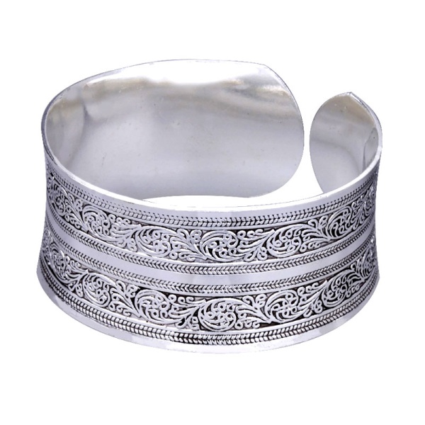 Металлический браслет Ажур