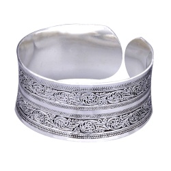 Металевий браслет Ажур